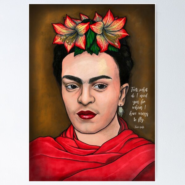 Artikelvorschau, Frida - mit Zitat entworfen und verkauft von melander.