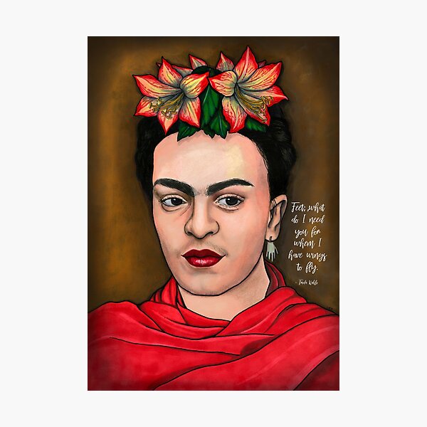 Item preview, Frida - with quote designed and sold by melander.