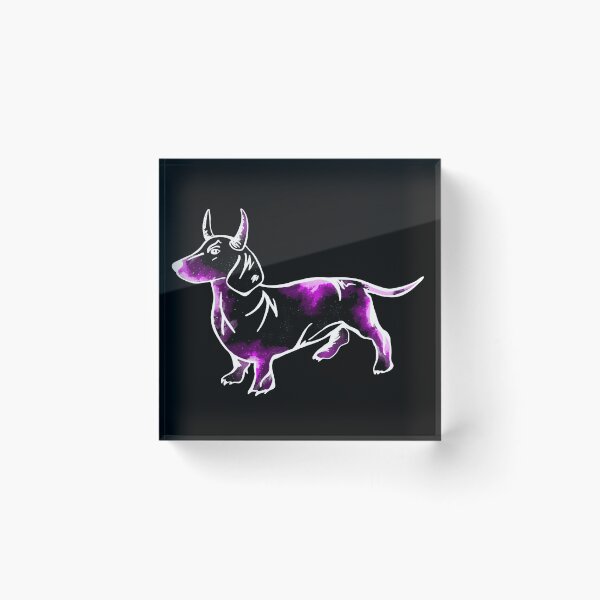 Item preview, Galaxy Dachshund Horn Dog  designed and sold by TheDoodlemancer.