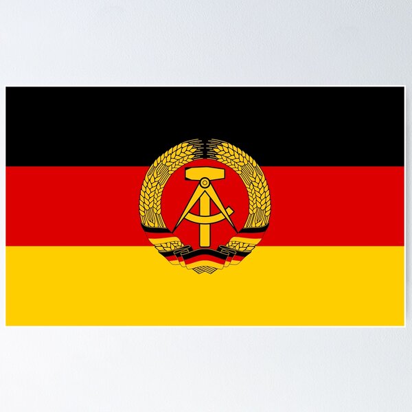 Item preview, GDR flag designed and sold by ostalgie.