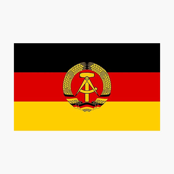 Item preview, GDR flag designed and sold by ostalgie.