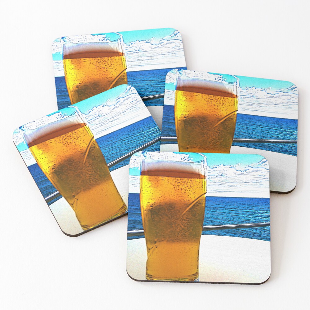 Item preview, Coasters (Set of 4) designed and sold by HeadacheMachine.