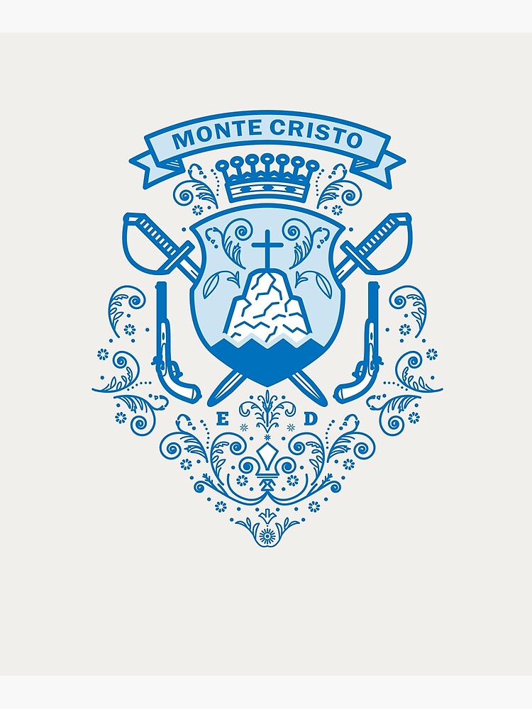 "Count of Monte Cristo" Poster for Sale by mgulin | Redbubble