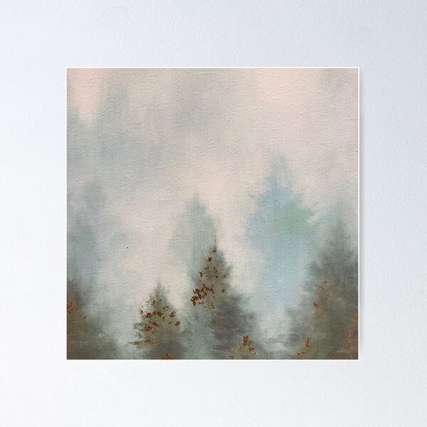 Item preview, Foggy forest morning  designed and sold by jellyrelish.