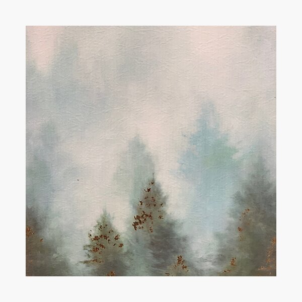 Item preview, Foggy forest morning  designed and sold by jellyrelish.