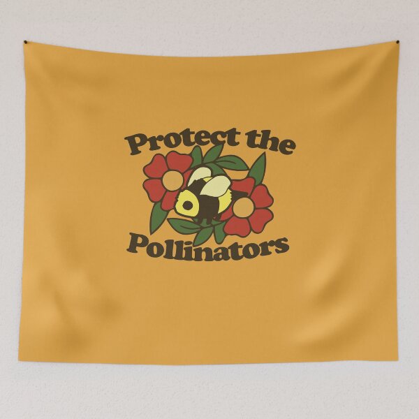 Aperçu de l'œuvre Protect the pollinators créée et vendue par FrictionMaxxing.