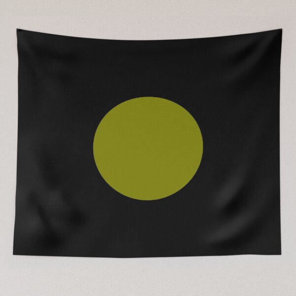 Item preview, Earth-Tone Yellow Circle designed and sold by AzamiThorn.