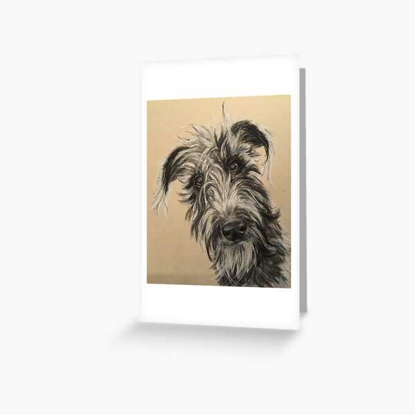 Item preview, Scruffy Beddy/whippet Lurcher  designed and sold by Merlinsmates.