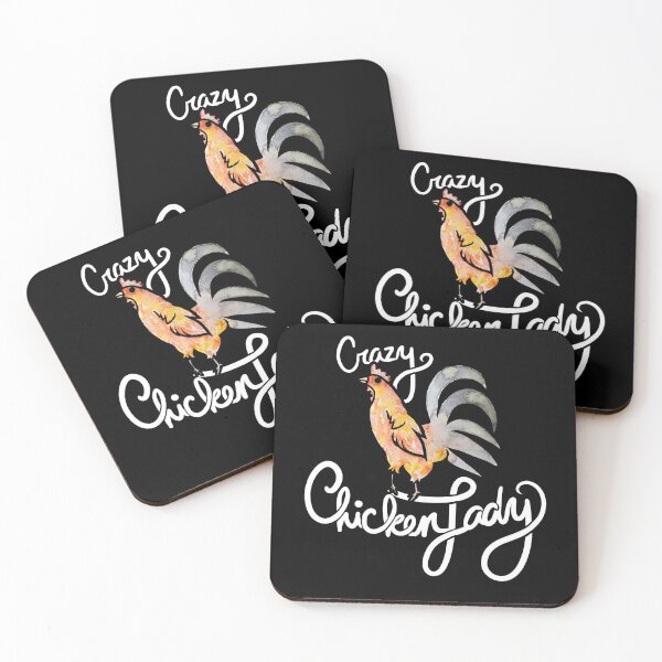 Item preview, Crazy Chicken Lady designed and sold by FrictionMaxxing.