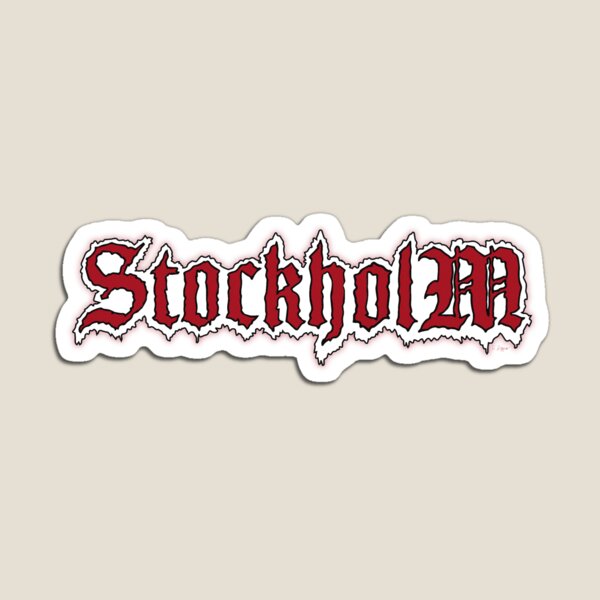 Item preview, Stockholm Death Metal Logo Red designed and sold by rsigginsdesign.
