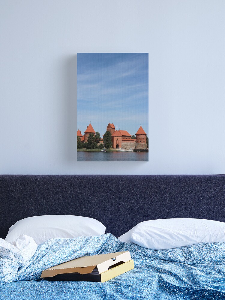 Thumbnail 1 of 3, Canvas Print, Trakai Castle, Lithuania designed and sold by TalBright.