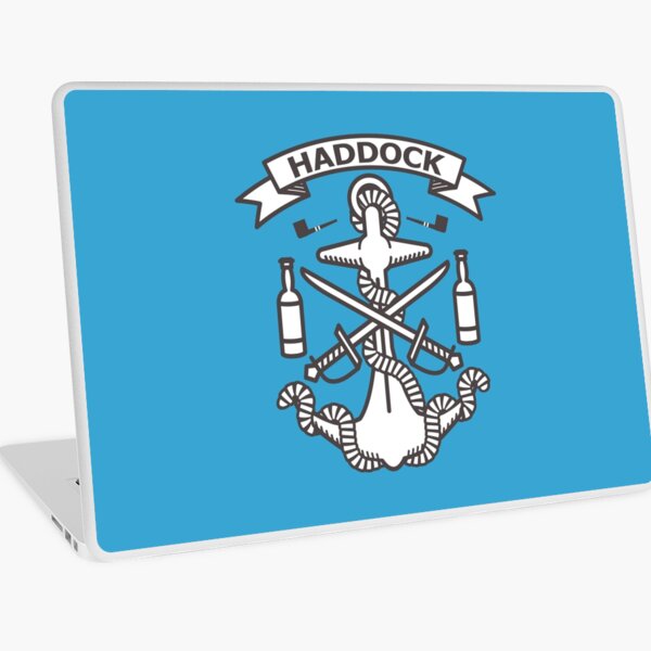 Haddock sailing the seas Laptop Skin
