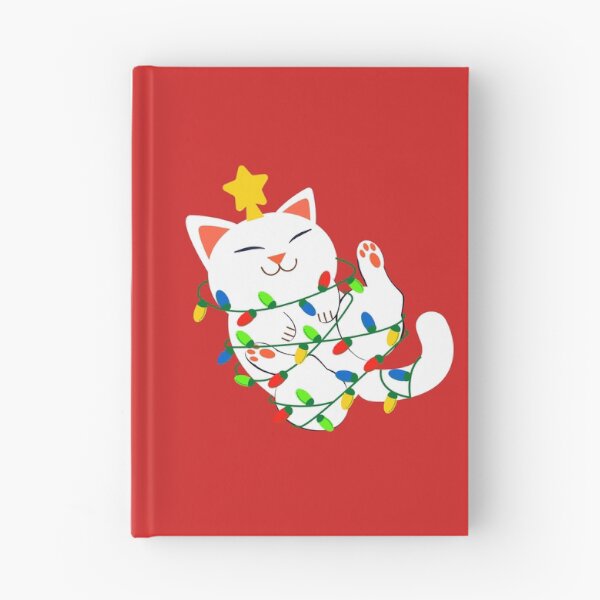 Item preview, White Christmas Kitty designed and sold by machmigo.