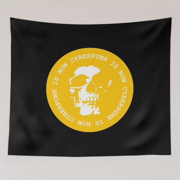 Item preview, Cyberpunk is now skull - Yellow designed and sold by MOREDANKMEMES.