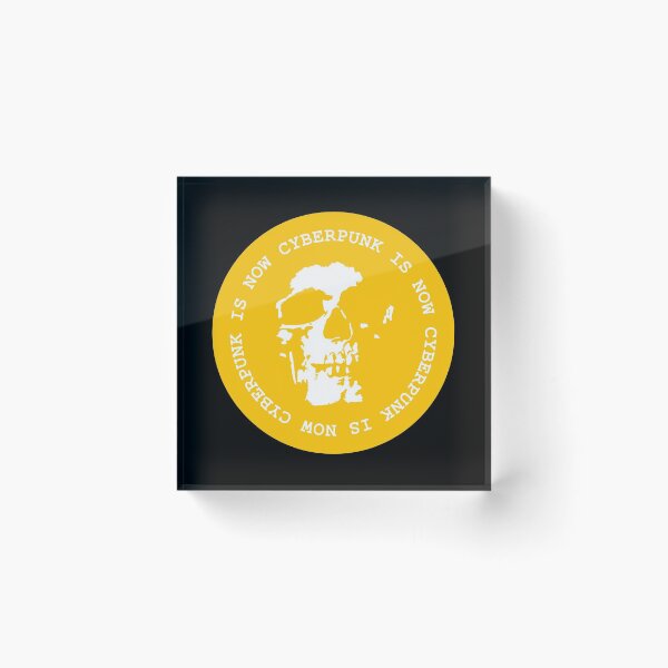 Item preview, Cyberpunk is now skull - Yellow designed and sold by MOREDANKMEMES.