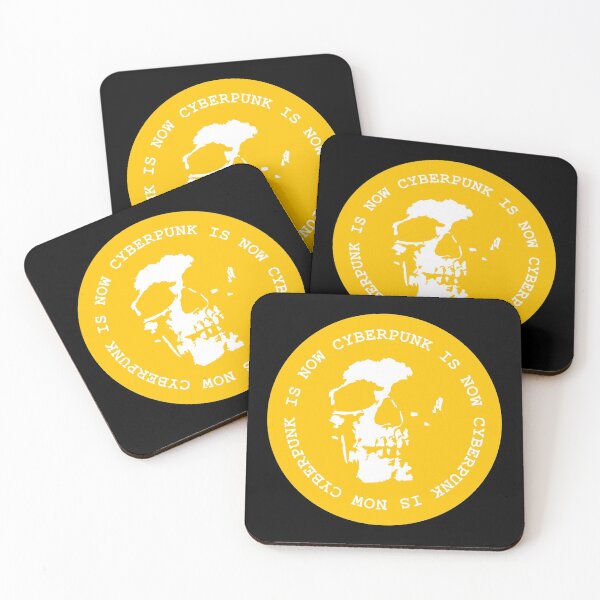 Item preview, Cyberpunk is now skull - Yellow designed and sold by MOREDANKMEMES.