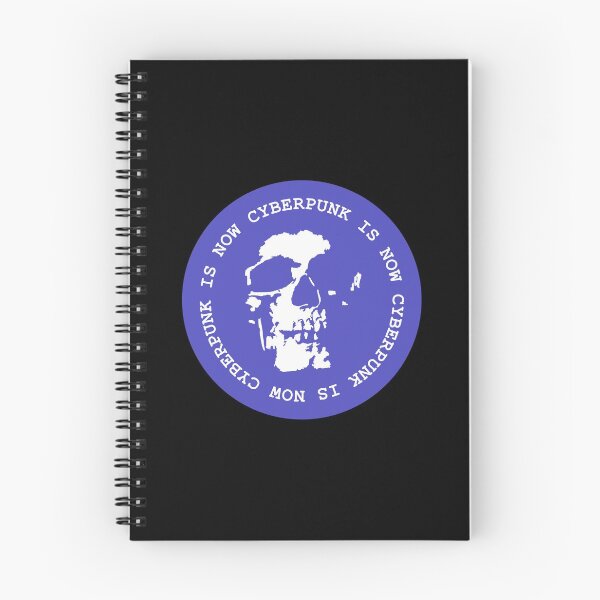 Item preview, Cyberpunk is now skull - Ultramarine Blue designed and sold by MOREDANKMEMES.