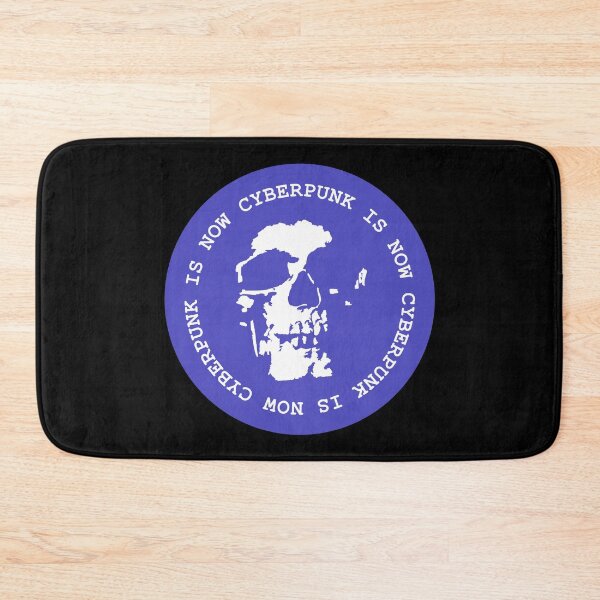 Item preview, Cyberpunk is now skull - Ultramarine Blue designed and sold by MOREDANKMEMES.