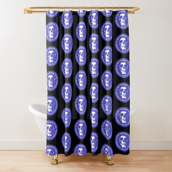 Item preview, Cyberpunk is now skull - Ultramarine Blue designed and sold by MOREDANKMEMES.