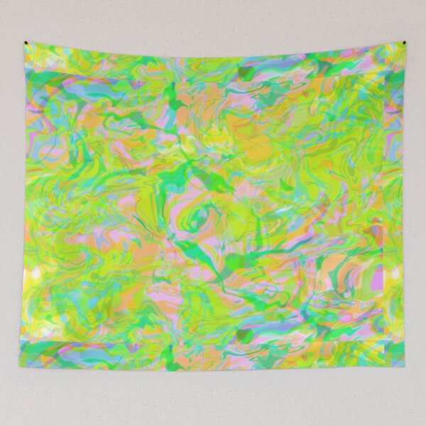 Item preview, Green Holographic Swirls designed and sold by FANNIKATZ.