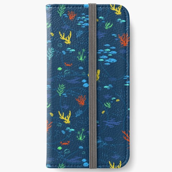 Deep Sea Rainbow iPhone Wallet