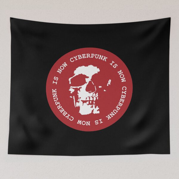 Item preview, Cyberpunk is now skull - Red designed and sold by MOREDANKMEMES.