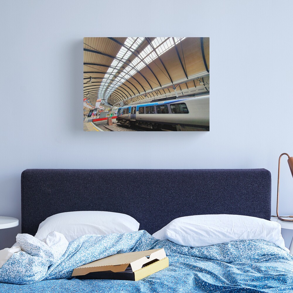 The Station Canvas Print