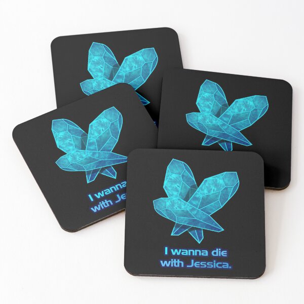 Death Crystals Coasters (Set of 4)