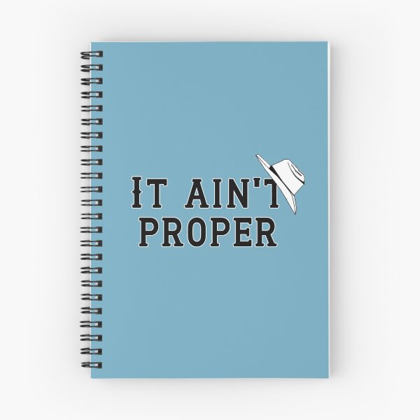 Item preview, It Ain't Proper - Black Letters designed and sold by PurgArchSurvey.