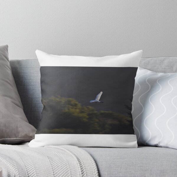 Item preview, Egret in flight  designed and sold by hitomimyhomie.