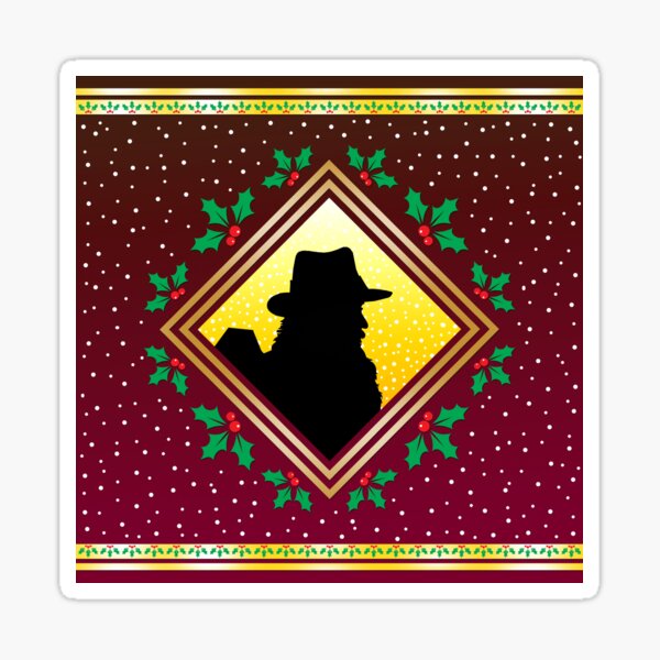 Cole Hawlings Robin Red Fresco Sticker
