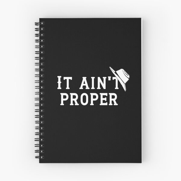 Item preview, It Ain't Proper - White Letters designed and sold by PurgArchSurvey.