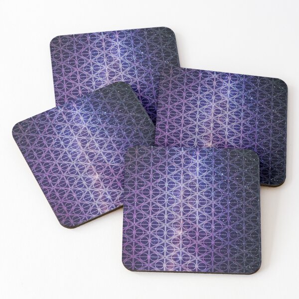 Item preview, Triangle Space Fantasy magic Repeat Pattern designed and sold by NickiCollings.