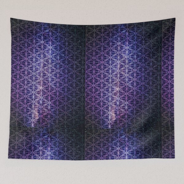 Item preview, Triangle Space Fantasy magic Repeat Pattern designed and sold by NickiCollings.