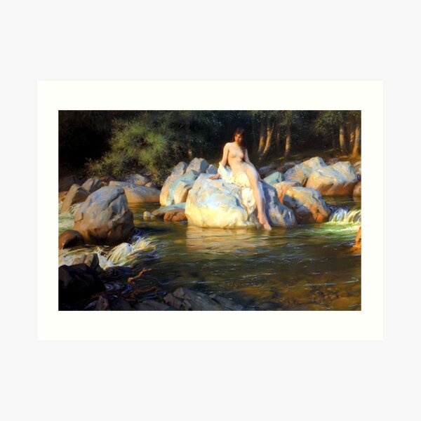The Kelpie - Herbert James Draper Art Print