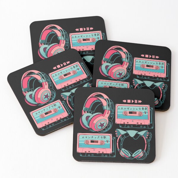 Item preview, The Mixtapes and Headphones (for dark background) designed and sold by AnGoArt.