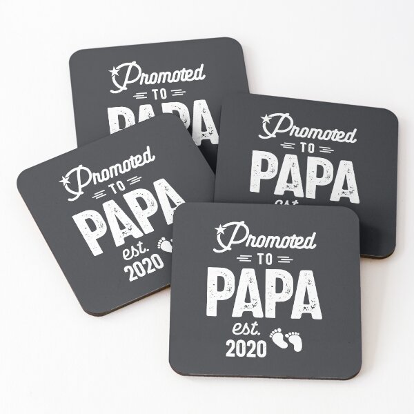 Item preview, Mens Promoted To Papa Est. 2020 Baby Gift For New Daddy  designed and sold by cidolopez.