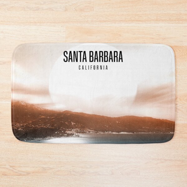 Item preview, Santa Barbara - California designed and sold by HomeLivingCo.
