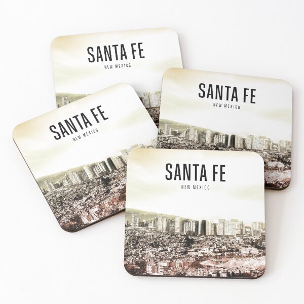 Item preview, Santa Fe - New Mexico designed and sold by HomeLivingCo.