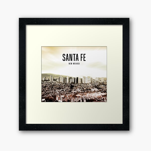 Item preview, Santa Fe - New Mexico designed and sold by HomeLivingCo.