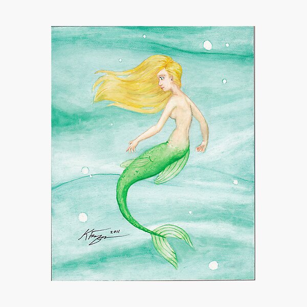 Mermaid Photographic Print