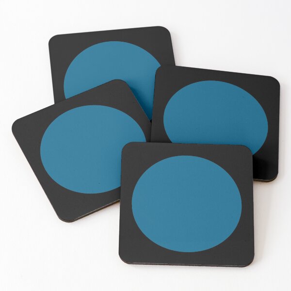 Item preview, Earth-Tone Light Blue Circle designed and sold by AzamiThorn.