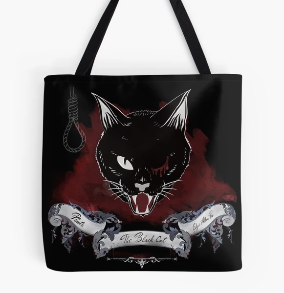 The black cat - Pluto Tote Bag for Sale by Drowssap