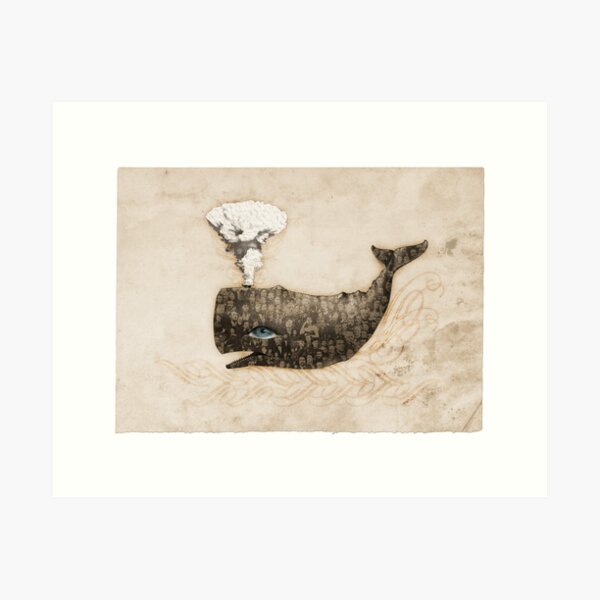 Belly of the Whale Art Print