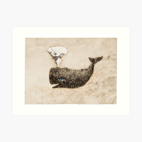 Belly of the Whale Art Print