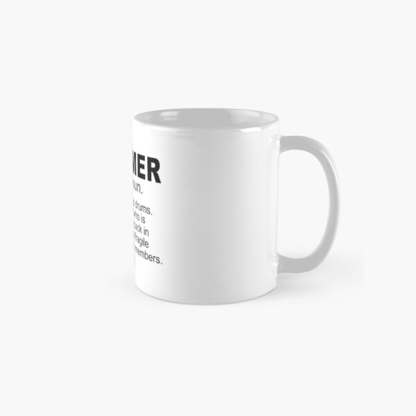 The Definition Of Drummer Shirt Classic Mug