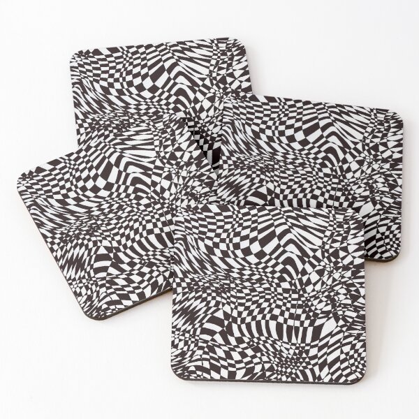 Item preview, Distorted Checkers designed and sold by priyacsharma.