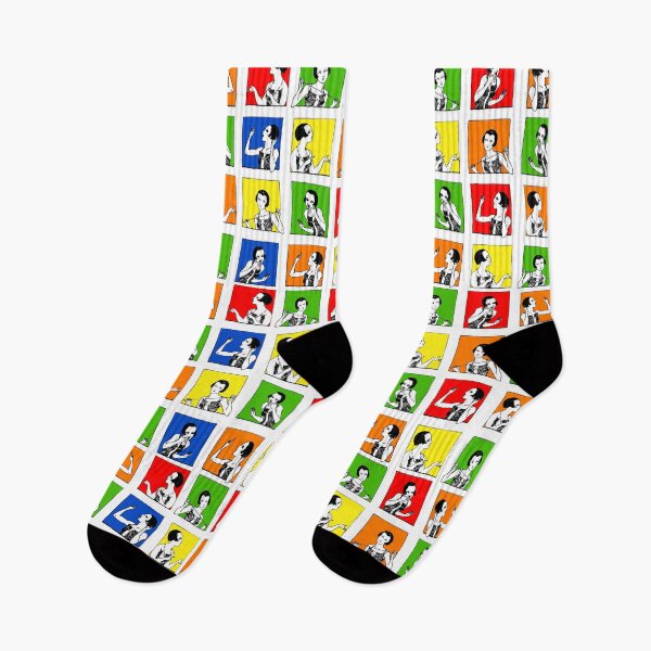 Item preview, pop art flappers designed and sold by B0red.