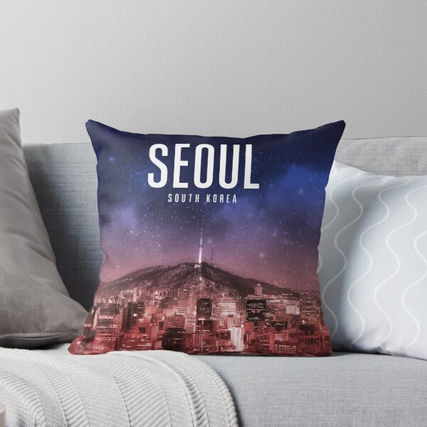 Artikelvorschau, Seoul, Südkorea entworfen und verkauft von HomeLivingCo.