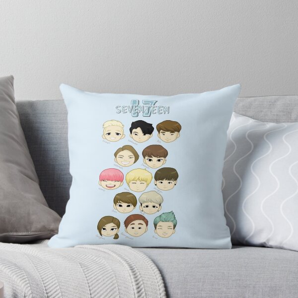Item preview, SEVENTEEN Chibi Heads designed and sold by Christie Mannino.